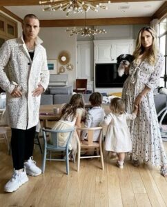 robbie williams with family