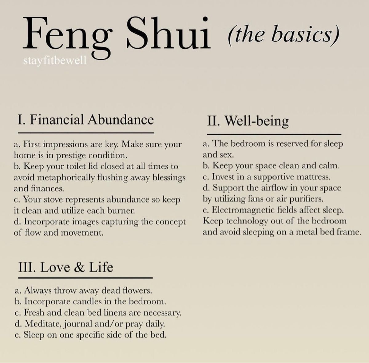 Feng Shui Basics