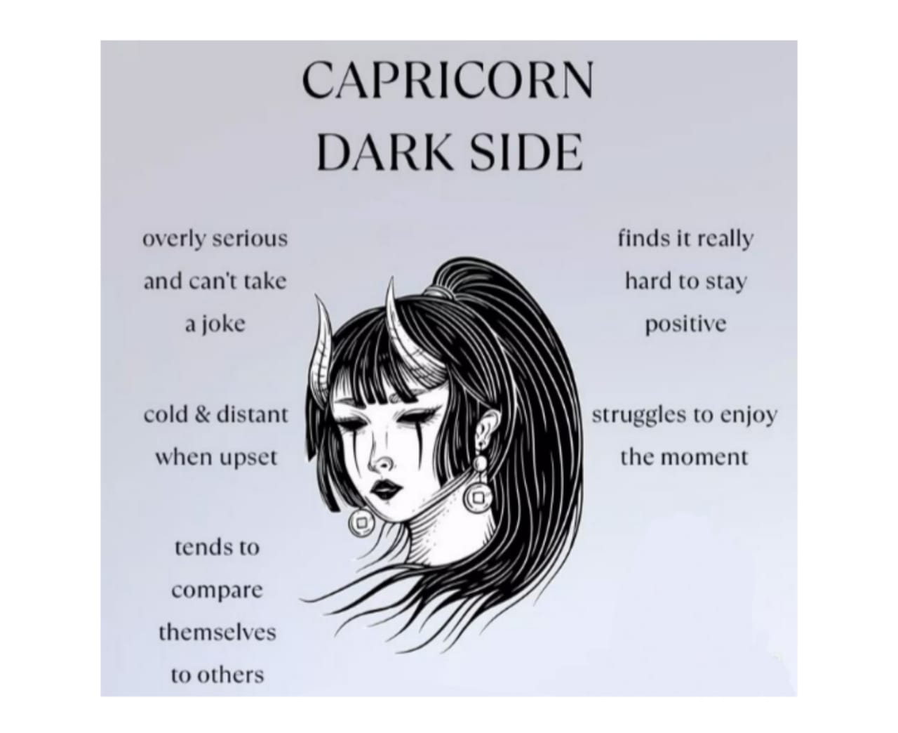 Capricorn Sing Dark Side