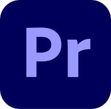 Adobe Premiere Pro Logo in Blue Color
